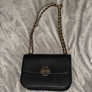 Black Tory Burch Chain Bag